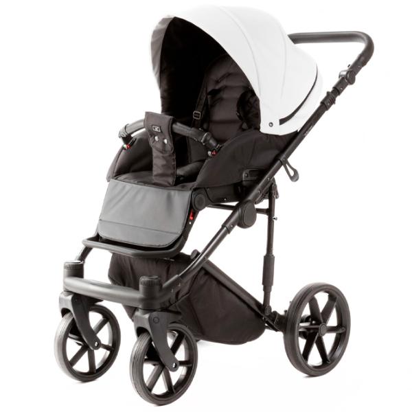 Детская коляска Adamex Locco ECO SA-3/ White photo 4