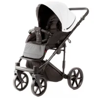Cărucior pentru copil Adamex Locco ECO SA-3/ White photo 4