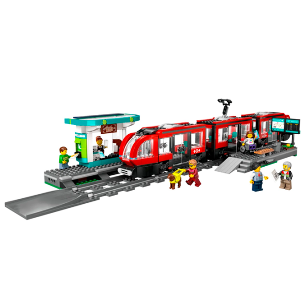 Constructor LEGO Downtown Streetcar And Station Clasic/ Multicolor photo 2
