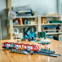 Constructor LEGO Downtown Streetcar And Station Clasic/ Multicolor photo 3