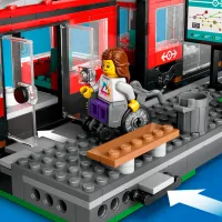 Constructor LEGO Downtown Streetcar And Station Clasic/ Multicolor photo 7