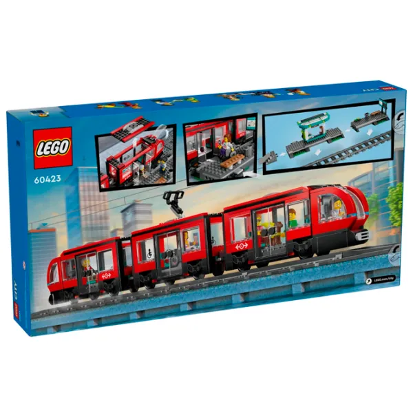 Constructor LEGO Downtown Streetcar And Station Clasic/ Multicolor photo 8