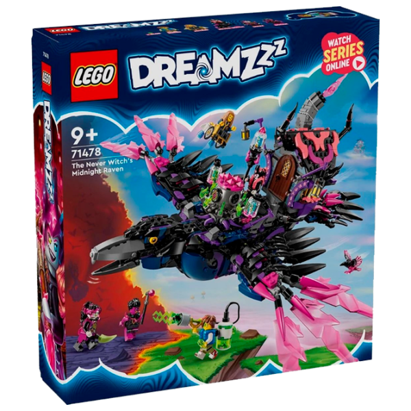 Constructor LEGO The Never Witch's Midnight Raven Figuri/ Multicolor photo 1