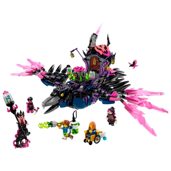 Constructor LEGO The Never Witch's Midnight Raven Figuri/ Multicolor photo 2