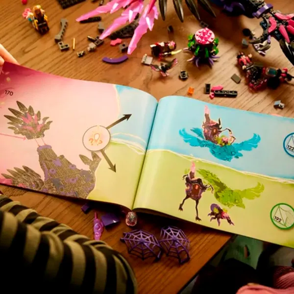 Constructor LEGO The Never Witch's Midnight Raven Figuri/ Multicolor photo 5