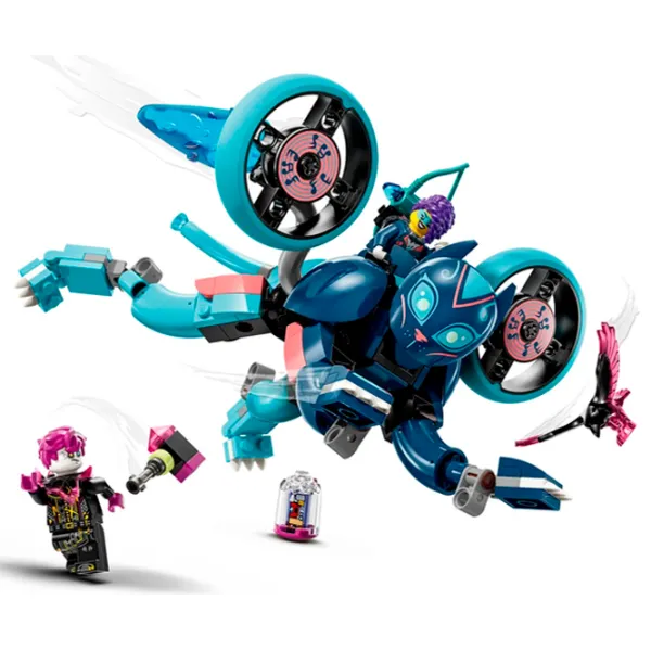 Constructor LEGO Zoey's Cat Motorcycle Motocicletă/ Multicolor photo 4