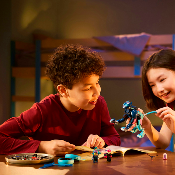 Constructor LEGO Zoey's Cat Motorcycle Motocicletă/ Multicolor photo 7