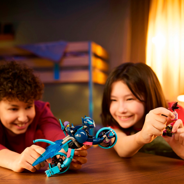 Constructor LEGO Zoey's Cat Motorcycle Motocicletă/ Multicolor photo 8