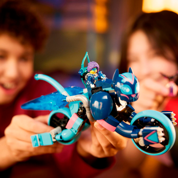 Constructor LEGO Zoey's Cat Motorcycle Motocicletă/ Multicolor photo 9