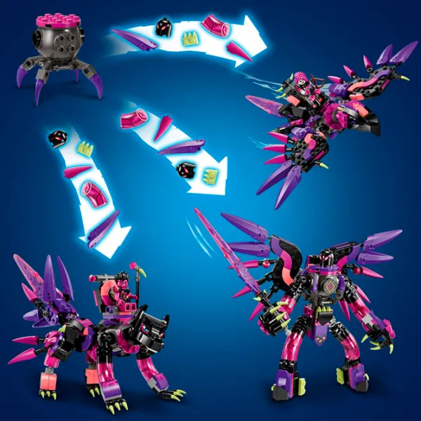 Constructor LEGO The Never Witch's Nightmare Creatures Clasic/ Multicolor photo 8