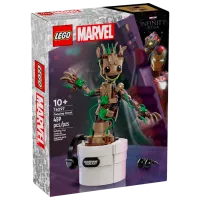 Constructor LEGO Dancing Groot Personaj de film/ Brown