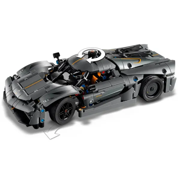 Конструктор LEGO Koenigsegg Jesko Absolut Автомобиль/ Серый photo 3