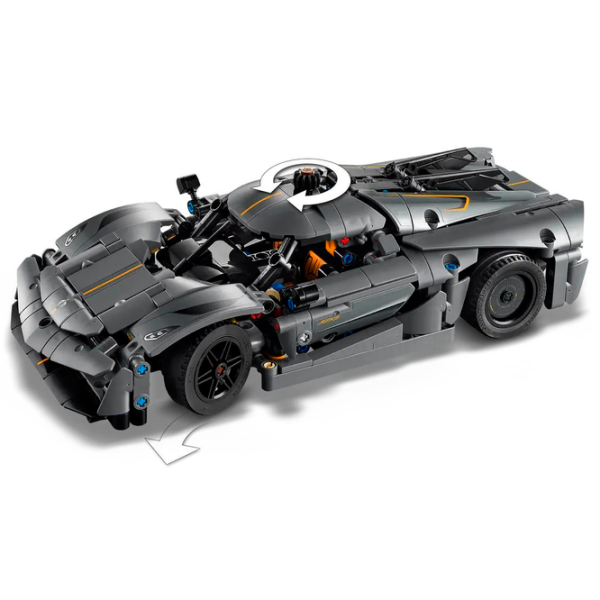 Конструктор LEGO Koenigsegg Jesko Absolut Автомобиль/ Серый photo 3