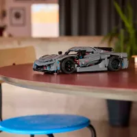 Constructor LEGO Koenigsegg Jesko Absolut Mașină/ Gray photo 6