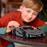 Constructor LEGO Koenigsegg Jesko Absolut Mașină/ Gray photo 10
