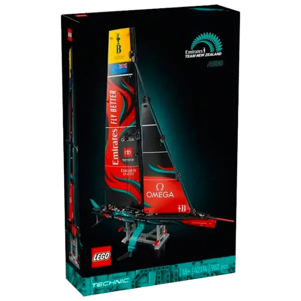 Constructor LEGO Emirates Team New Zealand AC75 Iaht/ Red photo 1