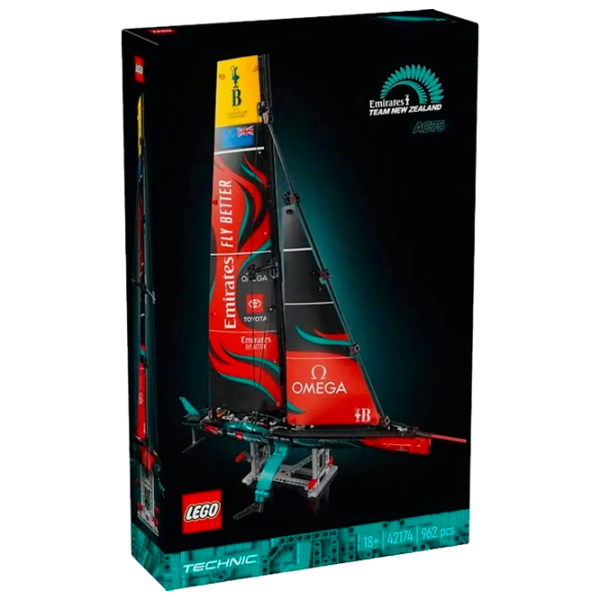 Constructor LEGO Emirates Team New Zealand AC75 Iaht/ Red photo 1