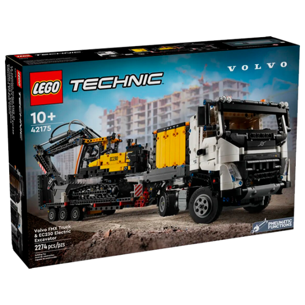 Constructor LEGO Volvo FMX Truck & EC230 Electric Excavat Camion/ Multicolor photo 1