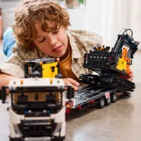 Constructor LEGO Volvo FMX Truck & EC230 Electric Excavat Camion/ Multicolor photo 11