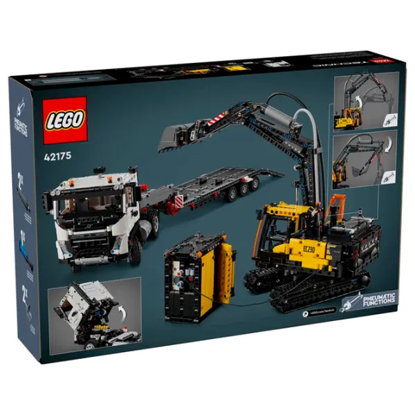 Constructor LEGO Volvo FMX Truck & EC230 Electric Excavat Camion/ Multicolor photo 12