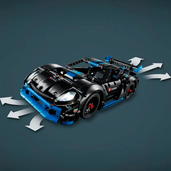 Конструктор с радиоуправлением LEGO Porsche GT4 e-Performance Автомобиль/ Black photo 3