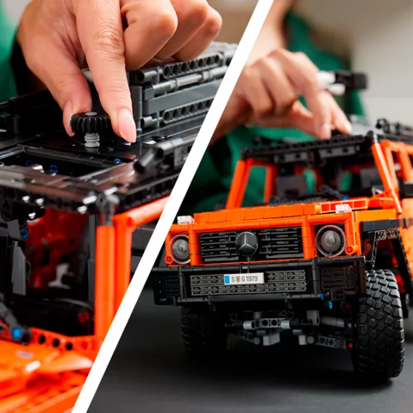 Конструктор LEGO Mercedes-Benz G 500 Автомобиль/ Оранжевый photo 11