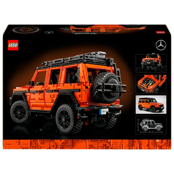 Конструктор LEGO Mercedes-Benz G 500 Автомобиль/ Оранжевый photo 12
