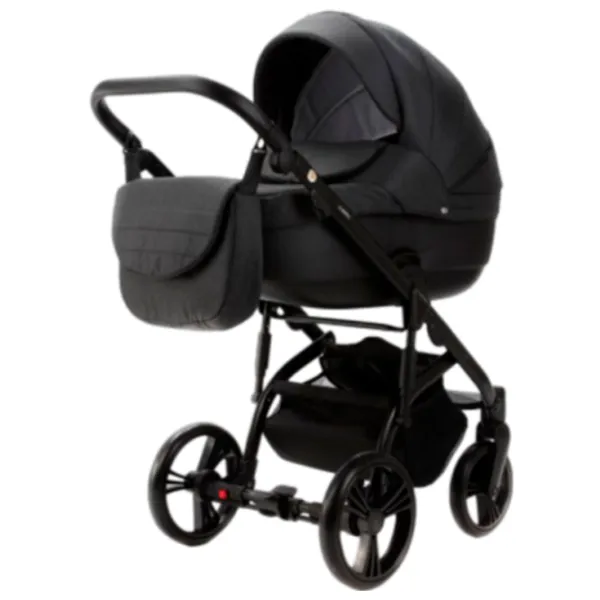 Детская коляска Adamex Lanti TIP PS-112/ Black photo 1