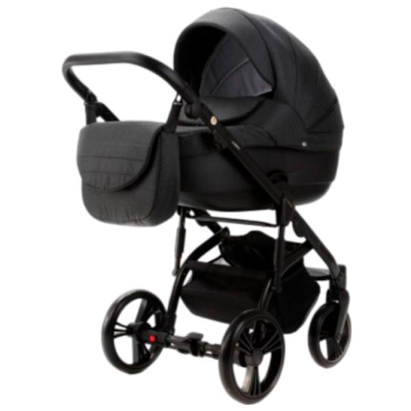 Детская коляска Adamex Lanti TIP PS-112/ Black photo 1