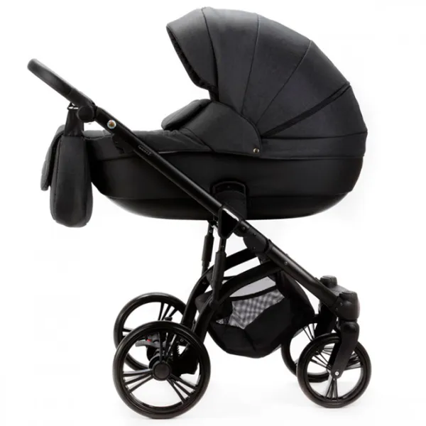 Детская коляска Adamex Lanti TIP PS-112/ Black photo 2