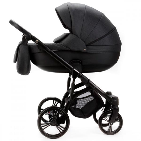 Детская коляска Adamex Lanti TIP PS-112/ Black photo 2