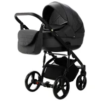 Cărucior pentru copil Adamex Lanti TIP PS-35/ Black