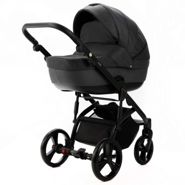Детская коляска Adamex Lanti TIP PS-35/ Black photo 2