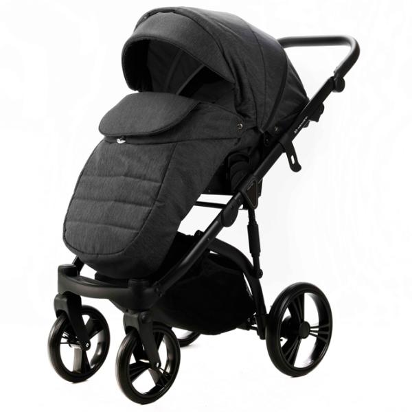 Детская коляска Adamex Lanti TIP PS-35/ Black photo 4