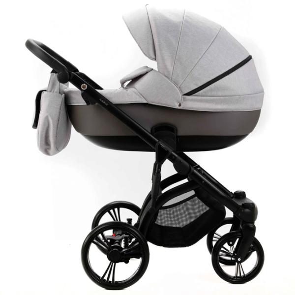 Cărucior pentru copil Adamex Lanti TIP PS-79/ Gray photo 3