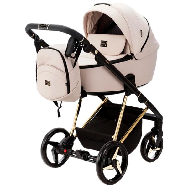 Cărucior pentru copil Adamex Blanc PS-802/ Beige photo 1