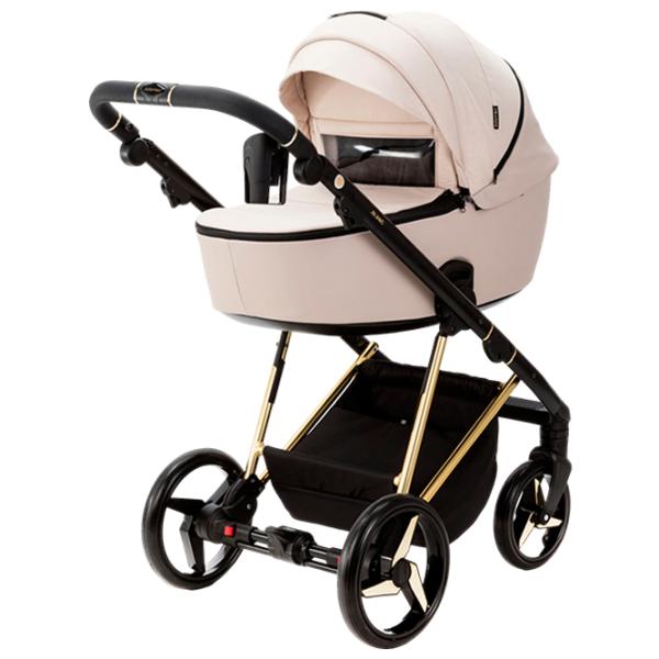 Cărucior pentru copil Adamex Blanc PS-802/ Beige photo 3