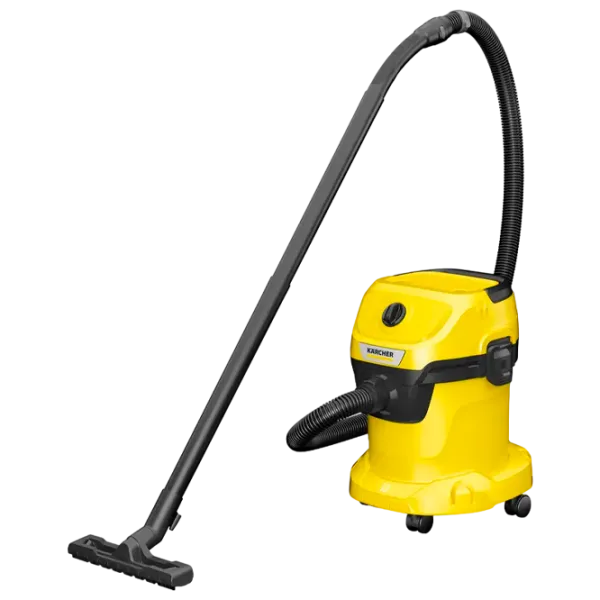 Моющий пылесос KARCHER WD3 1.628-122.01 + Фильтр 2.863-314.0 1000 Вт / Черный Желтый photo 3