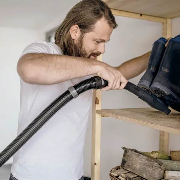 Моющий пылесос KARCHER WD3 1.628-122.01 + Фильтр 2.863-314.0 1000 Вт / Черный Желтый photo 7