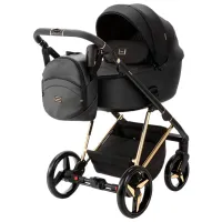 Cărucior pentru copil Adamex Blanc PS-699/ Black