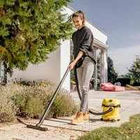 Промышленный пылесос KARCHER WD2 Plus V-12/4/18 1.628-000.01 + Фильтр 2.863-314.0 / Желтый photo 3