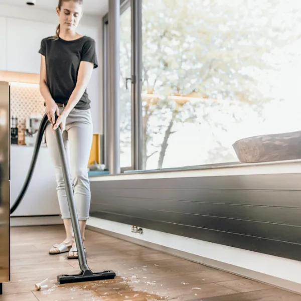 Промышленный пылесос KARCHER WD2 Plus V-12/4/18 1.628-000.01 + Фильтр 2.863-314.0  / Желтый photo 6