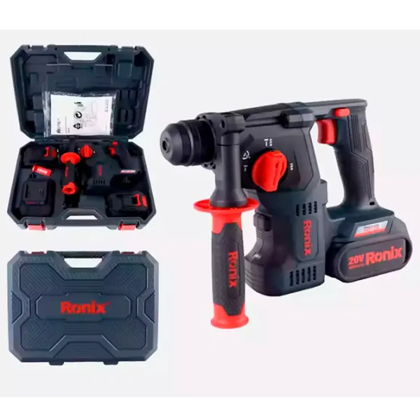 Ciocan rotopercutor Ronix ONIX 8911K Black photo 3