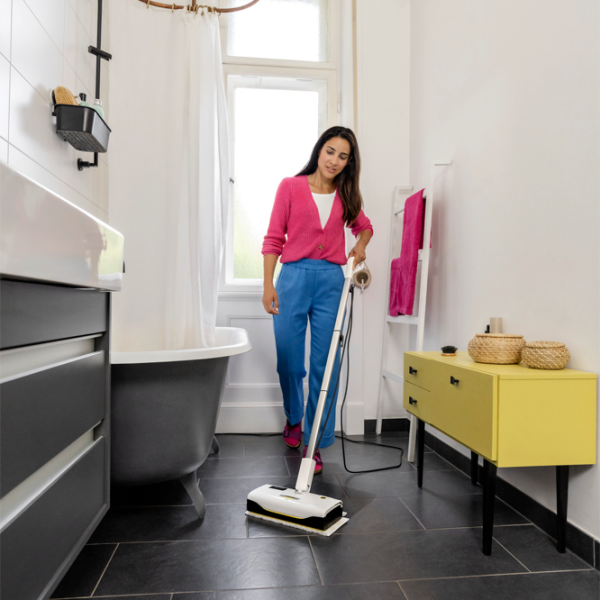 Электрошвабра KARCHER SC 1 Upright 1.513-560.0 1300 Вт/ Серый White photo 7