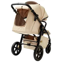 Cărucior pentru copil 4Play Xplode Chrome Beige photo 4