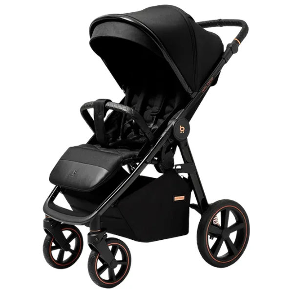 Cărucior pentru copil 4Play Xplode Chrome Black photo 1
