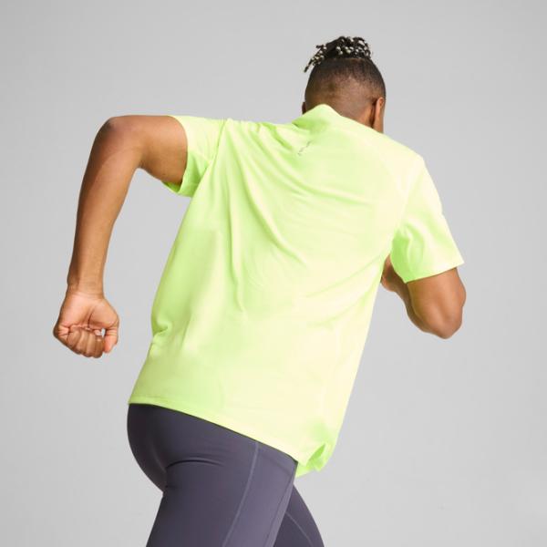 Футболка для мужчин Puma Run Favorite Velocity Tee 100% полиэстер/ Светло-зелёный photo 4
