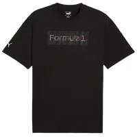 Tricou pentru bărbați Puma F1 Graphic Logo Tee 100% bumbac/ Black