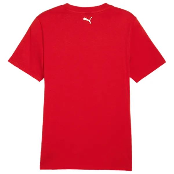 Tricou pentru bărbați Puma Ferrari Race Tonal Big Shield Tee 100% bumbac/ Red photo 2