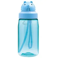 Бутылочка с соломинкой Laken OBY Tritan 450 мл 24 месяцев/ Пластик/ Blue